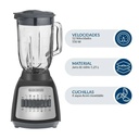 LICUADORA BLACK DECKER CON VASO DE CRISTAL