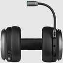 CORSAIR VIRTUOSO RGB WIRELESS SE - CONEXION 3.5MM, USB,USB TYPE C,SLIPSTREAM WIRELESS / PLACA DE ALUMINIO / CAP DE MICROFONO 9,5MM / COMPATIBLE WITH P