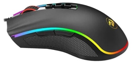 REDRAGON COBRA M711-FPS / MOUSE GAMER RGB / 10,000DPI AJUSTABLE / 7 BOTONES PROGRAMABLES / POLLING RATE AJUSTABLE / CONEXION USB