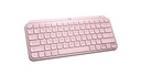 LOGITECH MX KEYS MINI (ROSE) / TECLADO INALAMBRICO & BLUETOOTH ILUMINADO / MINIMALISTA / IDIOMA ESPAÑOL