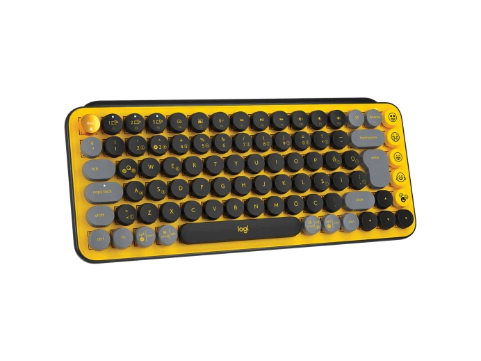 LOGITECH POP KEYS BLAST / TECLADO MECANICO INALAMBRICO TKL / TECLAS CONFIGURABLE / CONEXION BLUETOOTH / 12 ACCESO DIRECTO / WINDOW & MAC / ESPAÑOL
