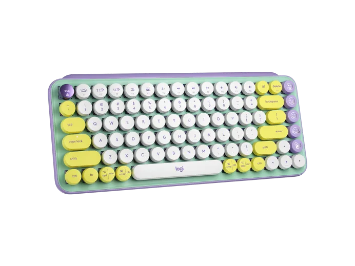 LOGITECH POP KEYS DAYDREAM / TECLADO MECANICO INALAMBRICO TKL / TECLAS CONFIGURABLE / CONEXION BLUETOOTH / 12 ACCESO DIRECTO / WINDOW & MAC / ESPAÑOL