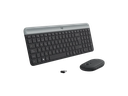 LOGITECH SLIM COMBO MK470 / TECLADO MULTIMEDIA Y RATÓN ÓPTICO INALÁMBRICOS / RECEPTOR USB / NEGRO / ESPAÑOL