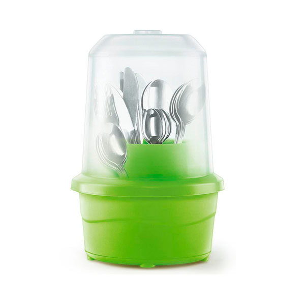 PORTA CUBIERTO CON TAPA