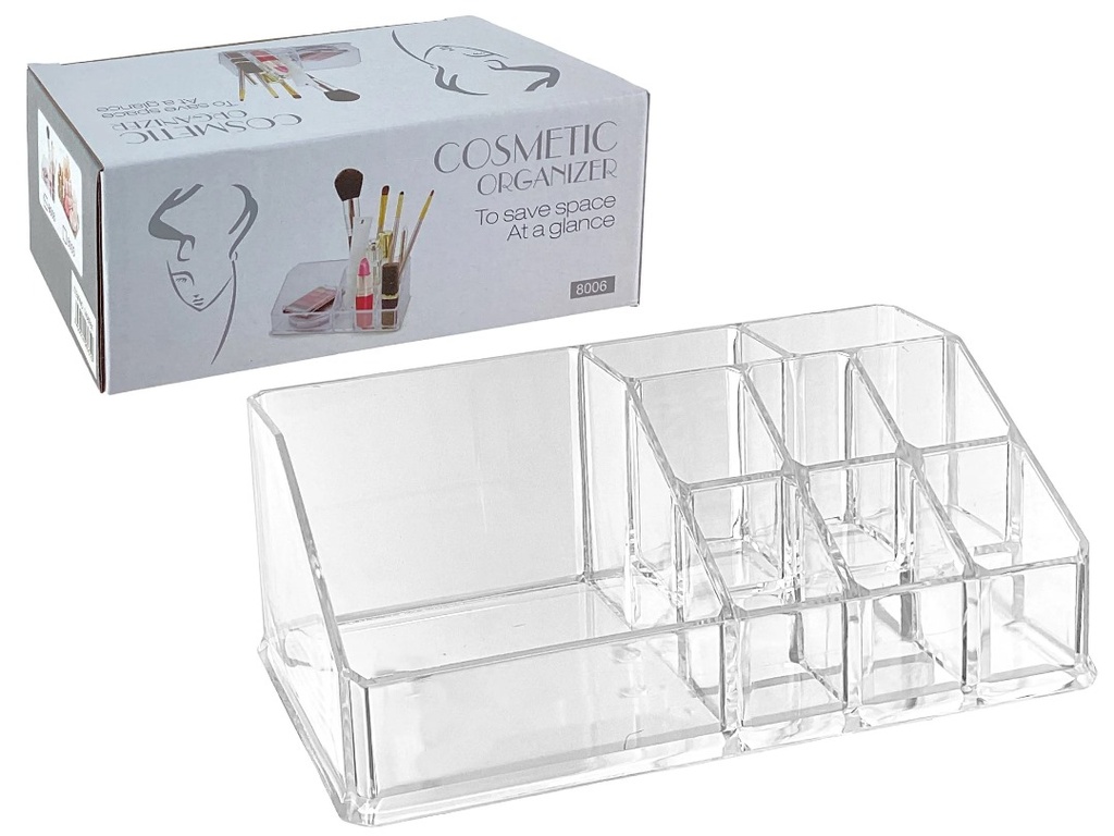 ORGANIZADOR P/ COSMETICOS 175X95X65CM