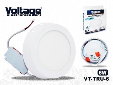 PANEL LED REDONDO 6W