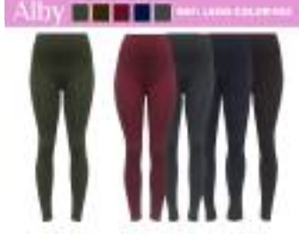 LEGGINGS DAMA COLORES OSCUROS