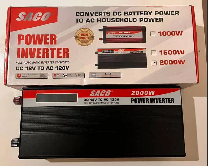 INVERSOR DE ENERGIA DE 12V A 120V