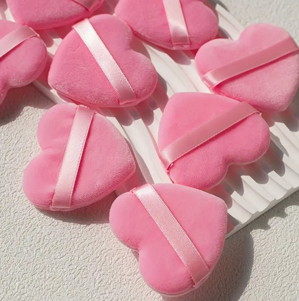 PADS DE ESPONJAS PARA MAQUILLAJE ROSADA