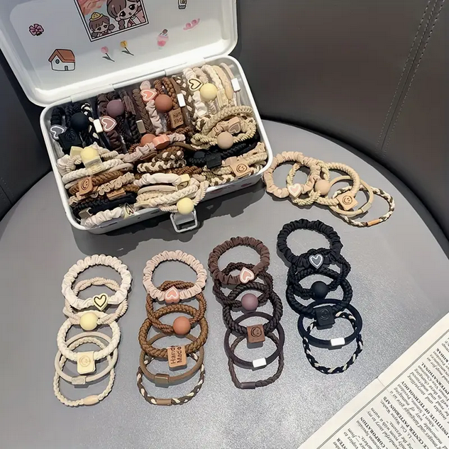 LIGAS PARA CABELLO CON COLGANTE