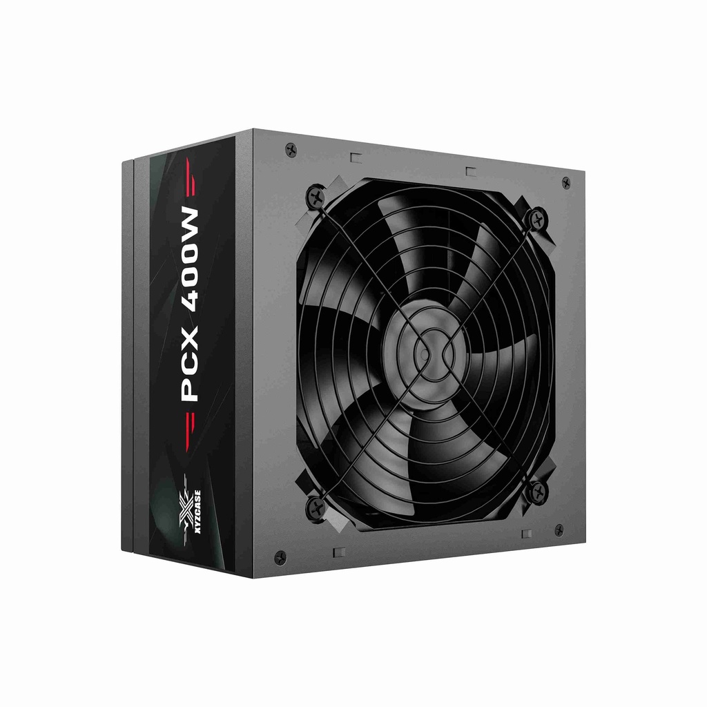 XYZCASE PCX 400W / FUENTE DE PODER DE 400W / COLOR NEGRO (ft)
