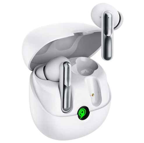 CELEBRAT W55 BLANCO / AURICULARES INALAMBRICOS BLUETOOTH / CANCELACION DE RUIDO Y AMBIENTE ACTIVA / BASE DE CARGA TIPO-C / HASTA 5 HORAS DE USO