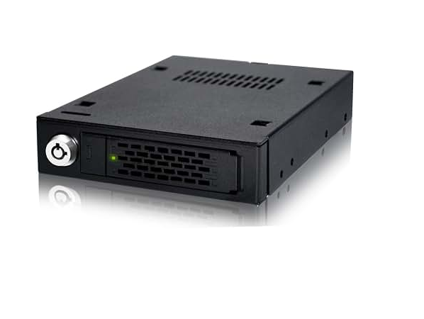 ICY DOCK TOUGHARMOR MB991IK-B (SAS DUAL CHANNEL / SATA) - 2.5 HD & SSD MOBILE RACK FOR 3.5 DEVICE BAY