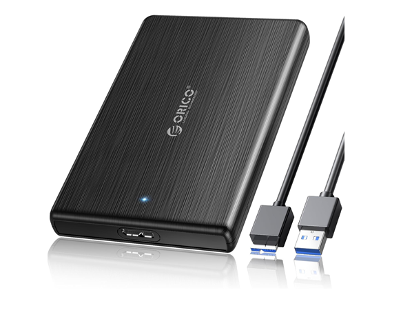 ORICO CAJA EXTERNA 2521U3-BK-EP - ENCLOSURE USB 3.0 / 2.5 INCH HDD / SSD / 128 X 80 X 15MM / NEGRO