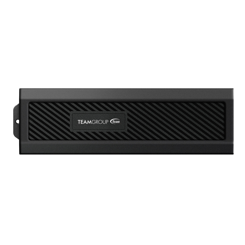TEAMGROUP ENCLOSURE EC01 / CAJA EXTERNA PARA M.2 NVME PCI-E / LECTURA HASTA 10GBPS / USB 3.2 GEN2 TIPO C / LED INDICADOR