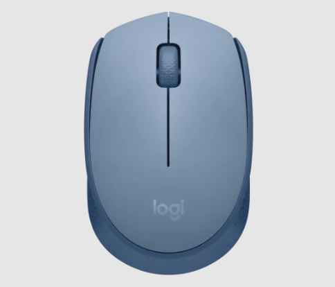 LOGITECH M170 / RATÓN ÓPTICO INALÁMBRICO / 2.4GHZ / NANO RECEPTOR USB / COLOR BLUEGREY