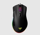 VIPER GAMING V551 RGB / RATON GAMING CON SENSOR OPTICO PIXART/ 6.2K DPI / CABLE USB / COLOR NEGRO