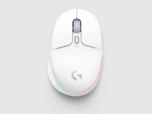 LOGITECH G705 LIGHTSPEED BLANCO / MOUSE INALAMBRICO GAMING / NANO RECEPTOR USB / 8.2K DPI / 6 BOTONES / 3 ZONA RGB