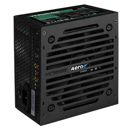 AEROCOOL VX PLUS 600 - FUENTE DE PODER 600W / ATX ATX 12 V 2.3 / VENTILADOR SILENCIOSO DE 12 CM