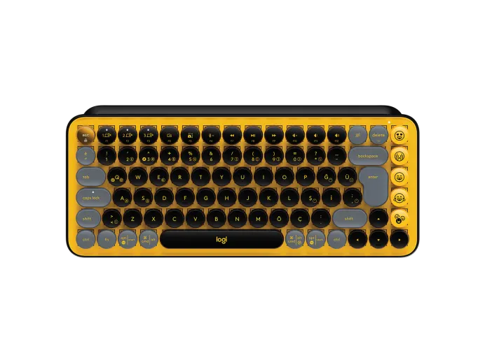 LOGITECH POP KEYS BLAST / TECLADO MECANICO INALAMBRICO TKL / TECLAS CONFIGURABLE / CONEXION BLUETOOTH / 12 ACCESO DIRECTO / WINDOW & MAC / ESPAÑOL