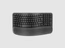 LOGITECH WAVE KEYS / TECLADO ERGONOMICO INALAMBRICO / REPOSAMANO ACOLCHADO / CONEXION BLUETOOTH / ESPAÑOL / COMPATIBLE CON WINDOW, MAC, ANDROID