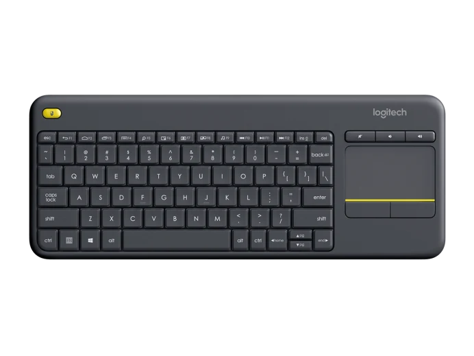LOGITECH WIRELESS TOUCH KEYBOARD K400 PLUS - TECLADO INALÁMBRICO CON TOUCHPAD MULTITOQUE / RECEPTOR UNIFYING USB HASTA 10M / ESPAÑOL