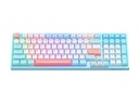 ONIKUMA G38 BLANCO / TECLADO MECANICO CON SWITCH BROWN / CABLE USB-C 1.8M / RGB BACKLIGHT