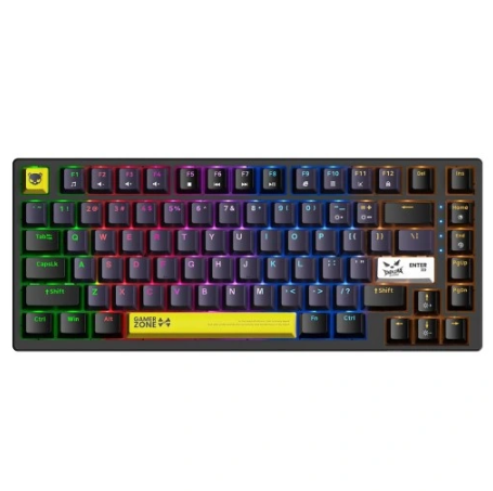 ONIKUMA G58 / TECLADO MECANICO RGB TKL / SWITCH BROWN / 82 TECLAS / 50 MILLONES DE CLICKS / CABLE USB DE 1.8M
