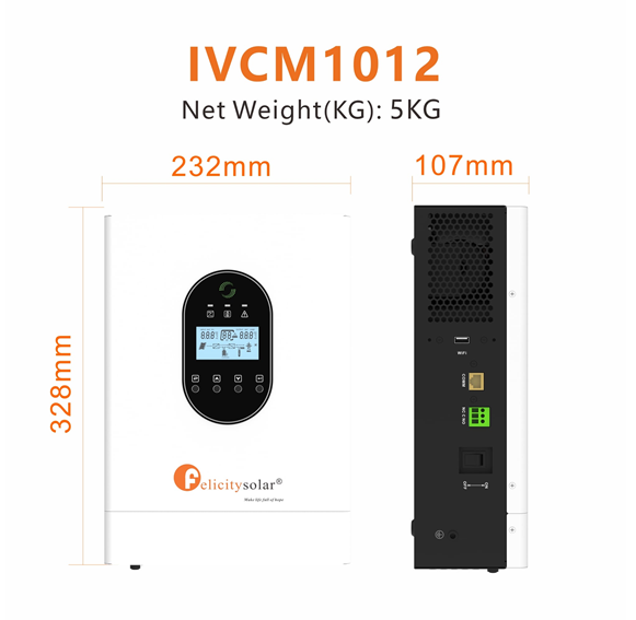 Inversor Solar de Alta Frecuencia IVCM PRO