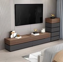 MUEBLE P/ TV  MDF MELAMINA146X40X48CM