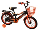 BICICLETA NIÑA 16" CON PARRILLA Y CESTA