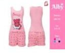 PIJAMA DAMA CAMISETA Y SHORT