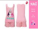 PIJAMA DAMA CAMISETA Y SHORT