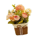 Arreglo floral Artificial en maceta mediana