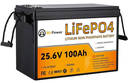 BATERIA LifePo4 24V 100 A 2.5 KW